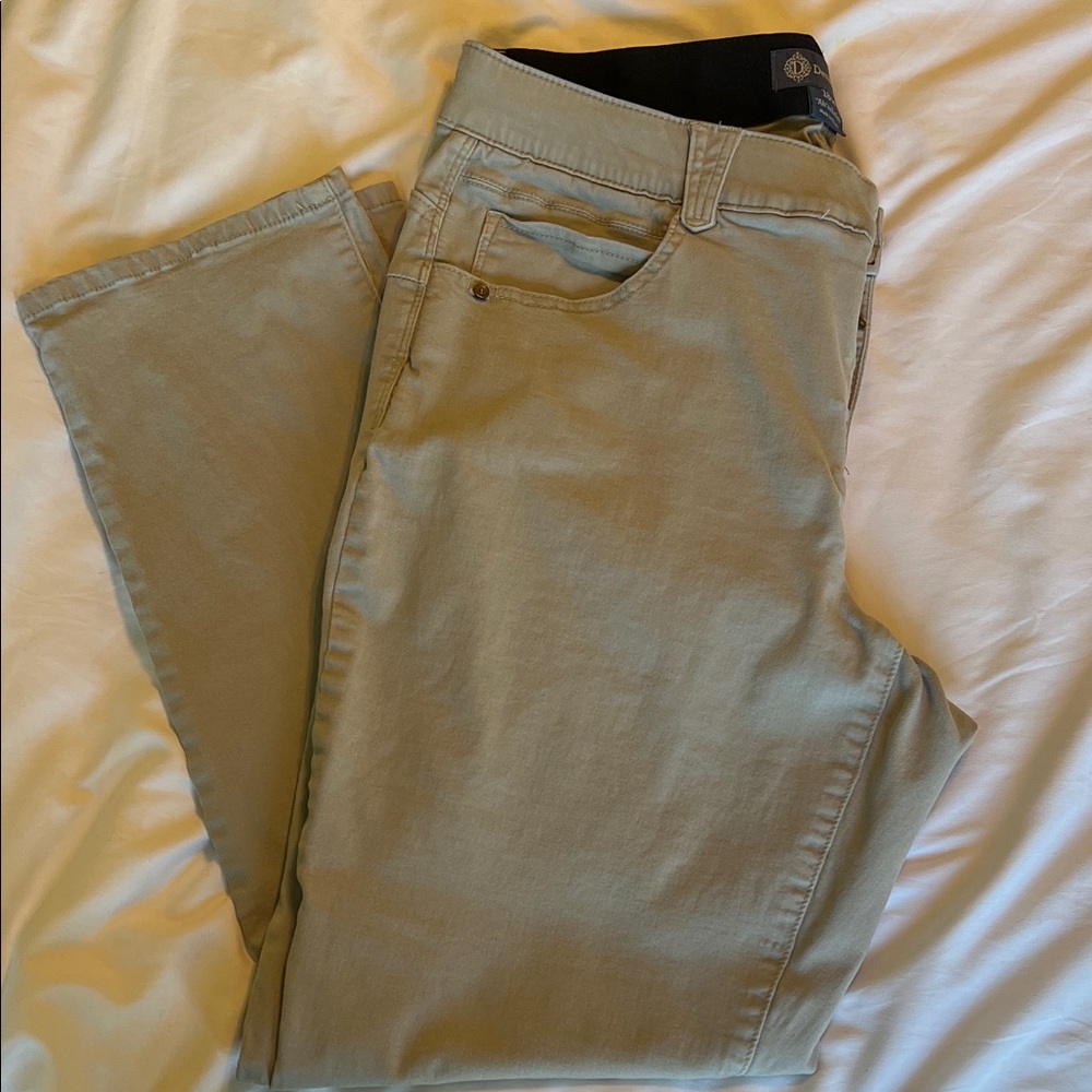 Democracy Ab-solution Tan Straight Leg Pants